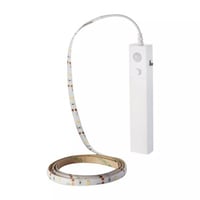 Billede af V-Tac 2,4W/m LED strip med PIR sensor, batteri og stnktt beskyttelse - 1m, 6V, IP65