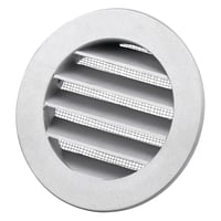 Duka metal udvendig rist DUSAV, 100 mm, alu