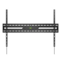 Deltaco mounting kit - for curved / flat panel - heavy-duty.75 kg fixed - black - Maks 75 kg - Maks størrelse 100"