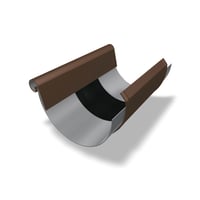 Prefa ekspantionsstykke m x vulst og blnde, 280 mm, brun