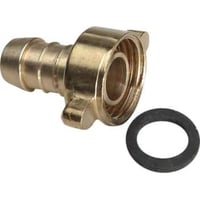 Milton Megatherm slangeforskruning, 3/8″, krom