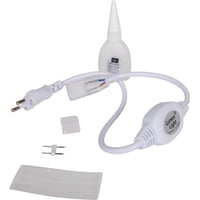 Lit230 tilslutningsledning, 230V, 0,5 meter, IP67, hvid