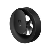 Pax Calima ventilator, fuldt automatiseret med app styring, sort