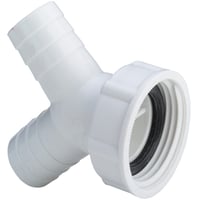 VIEGA Slangeforskruning 45 grader til dobbelt spildevandstilslutninger