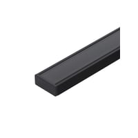 Light Solutions Aluminum profile - Model S for Philips Hue and WiZ - Black