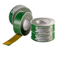 Dampsprretape Green-Liner 50 mm x 25M grn (fleksibel) - 25 meter