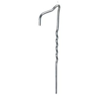 Byggros jordspyd, 200 x 40 x 20 x 3 mm, galvaniseret stl