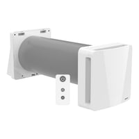 Unoklima Bathroom 2.0 160 ventilator m. varmegenindvinding, til badevrelse, hvid – Klimair