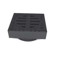 Karm 315mm komposit, firkantet med rist