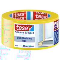Tesa afdkningstape 66001, 50 mm x 33 m, gul