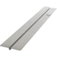 Billede af Varmefordelingsplade af aluminium til 20 mm gulvvarmerr med 300 mm CC-afstand, 1150 x 280 mm - Wavin