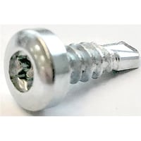 Pladeskrue med borespids og panhoved 4,8x25mm, elforzinket, med AT drive 25 - (100 stk.)