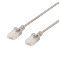 DELTACO U/UTP Cat6a tyndt patch cable, 1,5 meter, gr