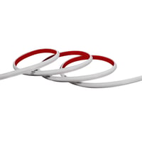 5m 9W/m vandtæt slim COB strip - 230V, IP67, 296/m LED, tape på bagsiden, op til 50m - Forpakning : 25m inkl. stik, Kulør : Neutral