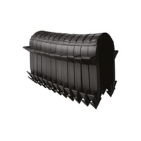 Rrclips Unico, 60 mm, svejst, sort