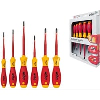 Wiha skruetrkkerst SoftFinish electric slimFix VDE 1000V, LK/PH/PZ kombi m/6 dele