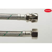 Neoperl Softpex tilslutningsslange 200mm, 3/8 Lige omløberx10mm