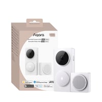 Aqara Doorbell Camera Hub G410 Select, smart ringeklokke med kamera, hvid billede