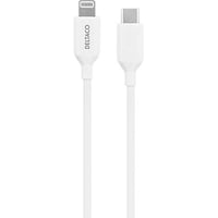 USB-C til Lightning kabel, 1 meter, hvid
