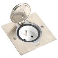 Gulvstik tom firkantet, 2 moduler, stl - Legrand