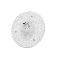 13 cm, 18W LED indsats med linser, flicker free, valgfri CCT, erstat G24, cirkelrr og kompaktrr, ikke dmpbar, 5 i 1 kulr (restsalg)