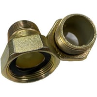 Grundfos unionssæt 1 1/2 omløber x 1 1/4 nippel til ALPHA UPE UPS cirkulationspumpe dn 25