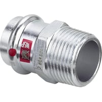 Prestabo overgang, 28 x 1/2" muffe/nippel, forzinket stl