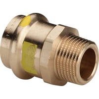 18 mm x 3/4" Overgang, muffe/nippel Profipress Gas - Viega