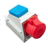 Vgudtag CEE Combi, 16A/5p/400V + 16A/230V DK m/jord