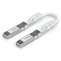 Ubiquiti UniFi - 25GBase-kabel til direkte påsætning - SFP28 (han) til SFP28 (han) - 15 cm - 4.5 mm - hvid