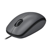 Logitech M100, kablet mus, sort