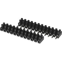 Klemrække Han+hun 12x2,5 Mm2 Sort