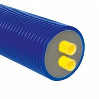 Dobbelt rr Microflex, 2x25x2,3-160mm PN6, til varme - pr. meter