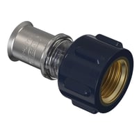 Wavin Tigris K5 overgang med muffe, 25 mm x “