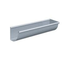 Rheinzink hjre endebund, 1/4 rund, 333 mm, CLASSIC walzblank
