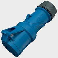CEE Mellemled, 16A 3P, 6H, 230V, IP54, Powertop Xtra S, skruels