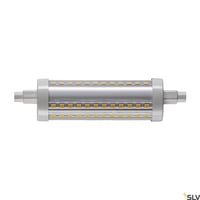 Billede af QT DE12 R7S 118mm, LED-lyskilde gennemsigtig 15W 3000K CRI90 330