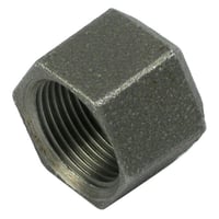 Slutmuffe 3/4'' sort