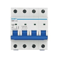 Automatsikring Chint NB1-63H, C 13A 4P, 10kA