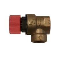 Sikkerhedsventil 2,5 bar, 1/2” mf/mf