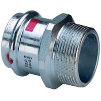 22 mm x 1/2" Prestabo overgang, nippel - Viega billede
