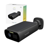 Hombli Solar Cam 2K, overvgningskamera med solcelle, sort