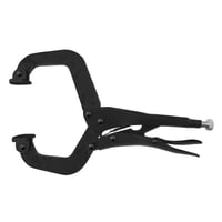 WLDPRO Svejsetang D8, forskudt C-klemme med bevgelige kber, 280 mm / 11"