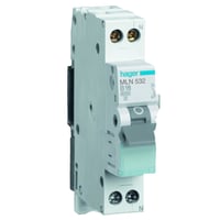 Automatsikring 1P+N, 13A, 6kA, C-13A, 1M