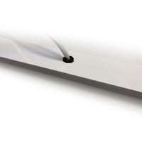 Green-ID LED Troldtekt CCT Lysskinne 120 cm, underforsænket med 10M kabel