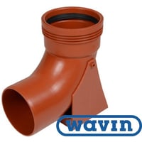 Wavin - Fodbjning glat PP 88,5 - 110 mm