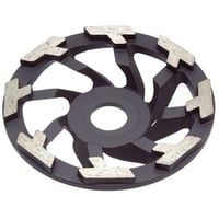 Se Worker - 'Fan' diamantslibeskive, 125 mm (centerhul 22,2 mm) hos WATTOO.DK