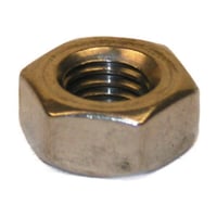 Mtrik, M10, DIN 934, rustfri (A2), voksbehandlet