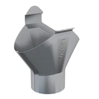 Tudstykke OMV 125, 75mm stl – Lindab