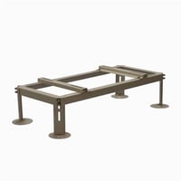 Jordstativ til varmepumpe, justerbar hjde 15-20 cm